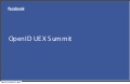 Open ID summit - Facebook