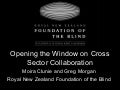 (2005) Opening The Window On Cross Sector Collaboration