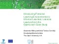 Introducing Personal Learning Environments to Informal Learners: Lessons Learned from the OpenLearn Case Study
