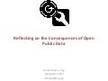 Open Public Data Future Scenarios