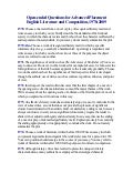 Open questions to 09