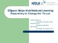 National Digital Learning Resources DSpace repository presentation from Open Repositories 2010 
