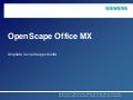 Presentazione Siemens OpenScape Office MX v2
