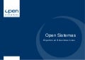 Open Sistemas Presentación Corporativa Español