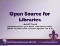 Open Source Technology for Libraries