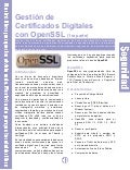 Gestión de Certificados Digitales con OpenSSL