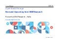 Open stack in action openstack storage - new and upcoming from ibm research