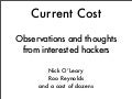 Current Cost presentation at Open Tech 2008