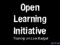 Open Learning Initiative