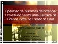 Operação de Sistemas de Potência - Um Estudo na Indústria Química de Grande Porte no Estado do Pará
