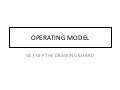 Operating Model