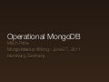 Operational MongoDB