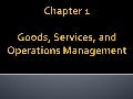 Operations Notes