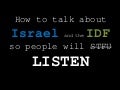 Operation Take Back the Media: IDF style