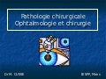 Ophtalmologie et chirurgie