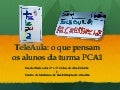 Palavras do PCA1 para os colegas do Alcoitão