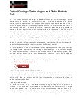 Optical coatings technologies and global markets