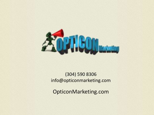 Opticon Marketing Website Audit Pow...