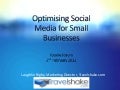 Optimising social media for small tourism and hospitality businesses