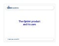 Optimi systems overview