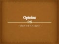 Optoins