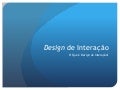 O que é design de interação