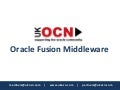 Oracle Fusion Middleware / SOA