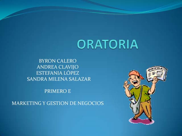 Oratoria