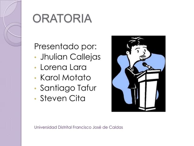 Oratoria