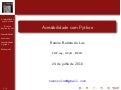 Acessibilidade com Python