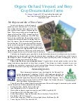 Organic Orchard, Vineyard, and Berry Crop Documentation Forms