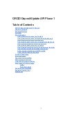 ORCID Deposit/Update API Phase 1