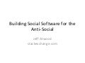 Oredev 2011: Building Social Software for the Anti-Social Part II, Electric Boogaloo