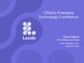 O&rsquo;Reilly ETech Conference: Laszlo RIA