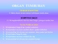 Organ daun dan bunga pada tumbuhan