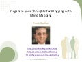 Organise your thoughts for blogging using Mind Maps