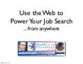 Organize your Job Search using the power of the Web