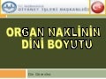 Organ naklinin dini boyutu