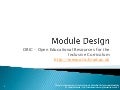 ORIC Module Design
