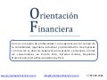 Orientación Financiera