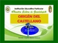 Origen del castellano