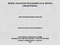 Origen evolucion y precursores de la gestion administrativa