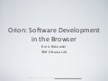 Orion (What&rsquo;s Next conference)