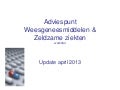 Update Adviespunt Weesgeneesmiddelen & Zeldzame ziekten
