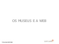 Os Museus e a  Web