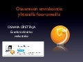 Osaava opettaja ja opefoorumi oo 0811