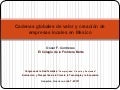 Redes globales de producción y creación de firmas locales