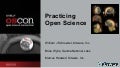 Oscon 2011 Practicing Open Science