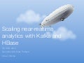 Near-realtime analytics with Kafka and HBase