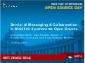 Servizi di messaging & collaboration in mobilità: Il panorama open source